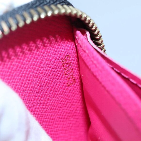 LOUIS VUITTON Monogram Multicolor Zippy Wallet Long Black M60243 LV Auth BA4571 - Picture 13 of 16